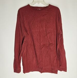 L.L. Bean Red Long Sleeve Tee